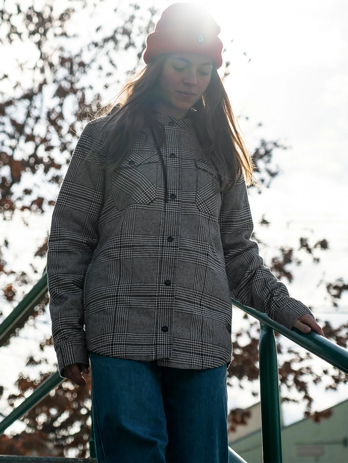 Womens Insulated Flannel - Moonbeam