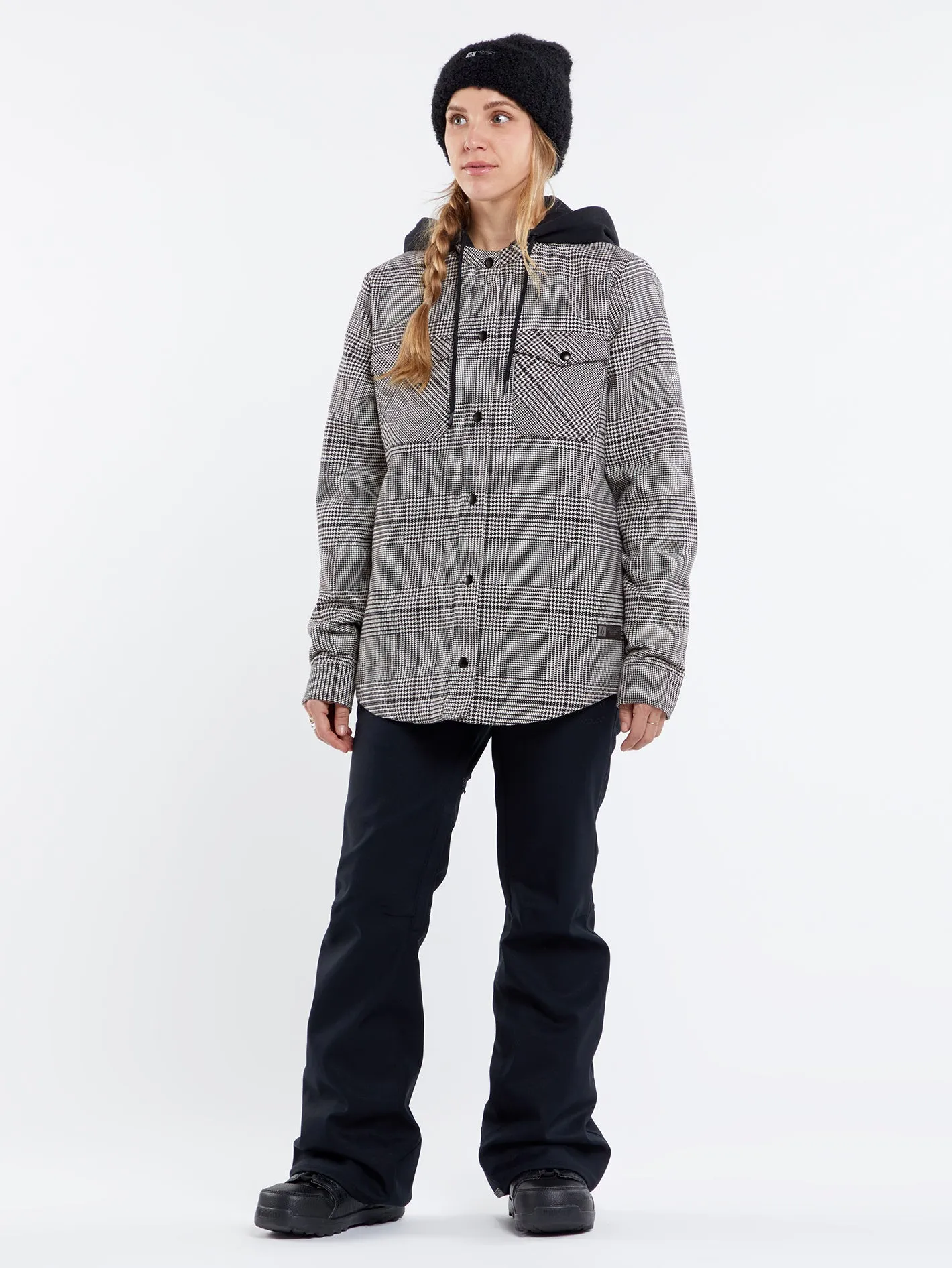 Womens Insulated Flannel - Moonbeam