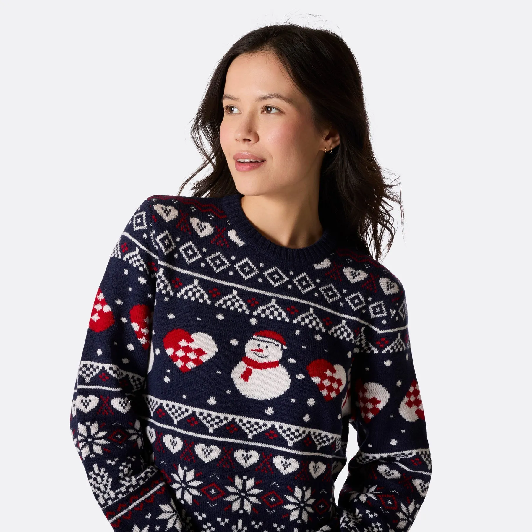 Women's Snowman Christmas Jumper