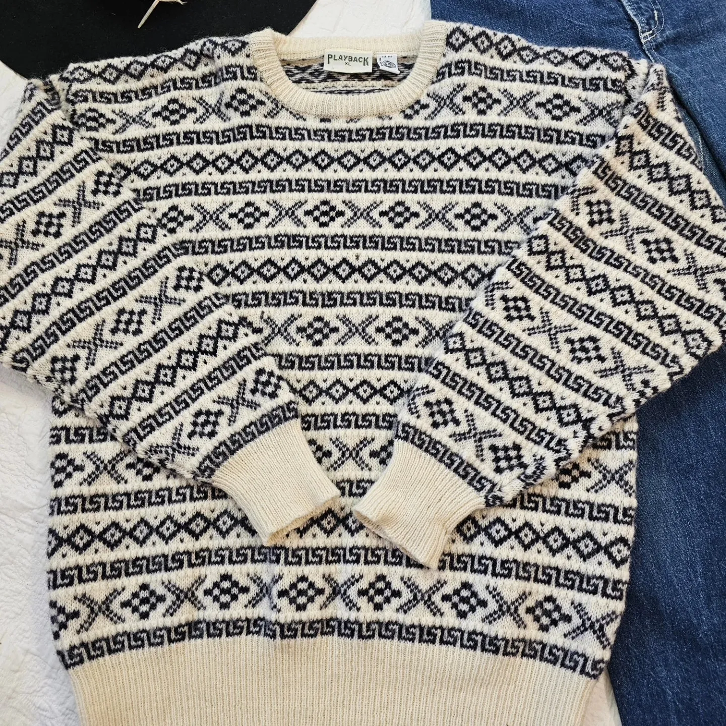 Wool jumper size XL