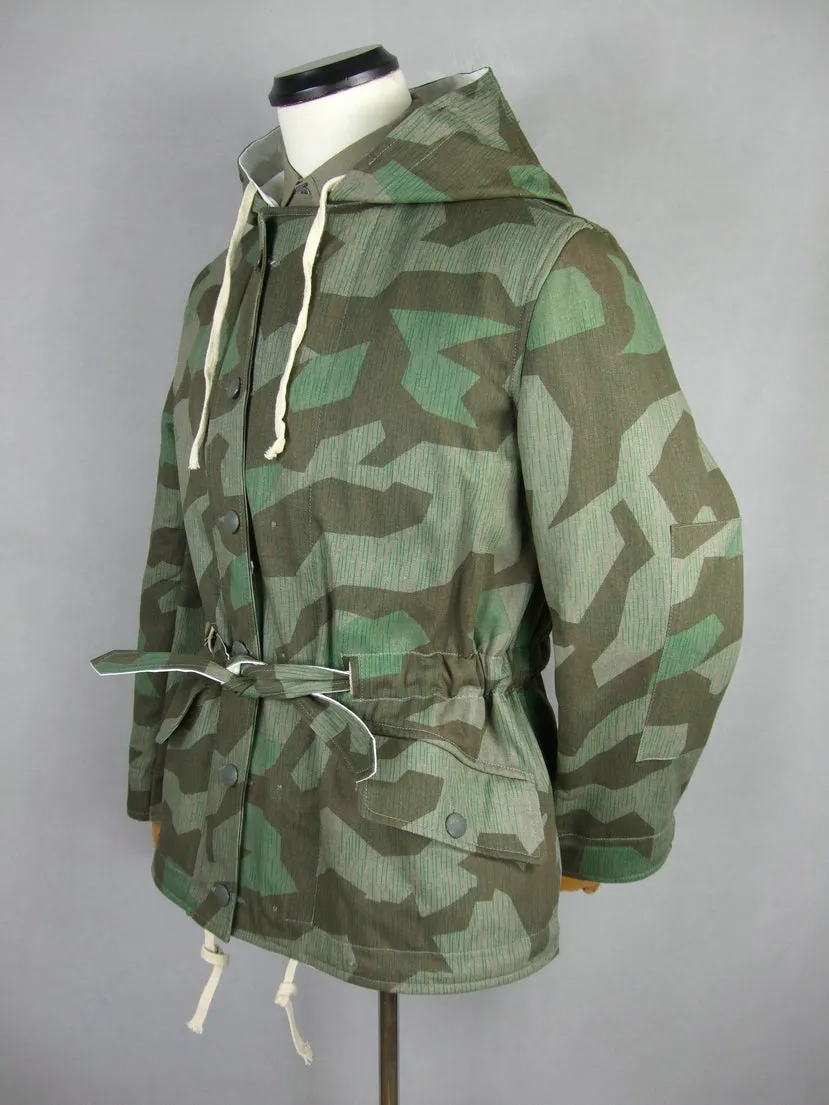 WWII German WH Splinter Camo Reversible Winter Parka