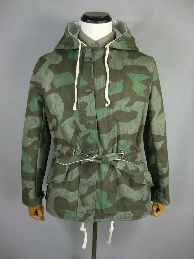 WWII German WH Splinter Camo Reversible Winter Parka